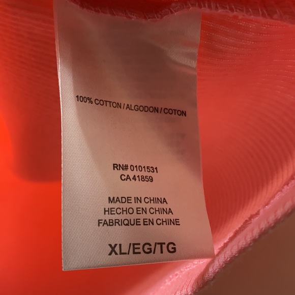 Pink Ribbed Pac-man Tee - Picture 4 of 5